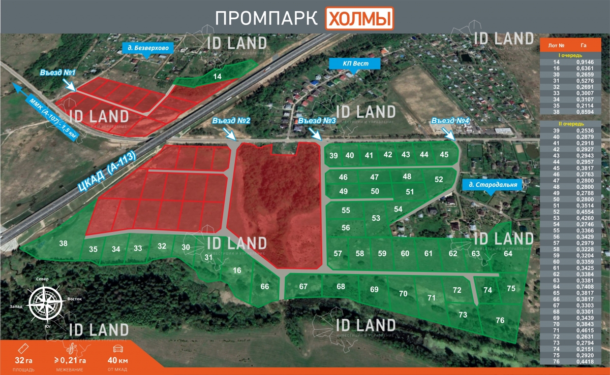 Промпарк Холмы - старт продаж II очереди